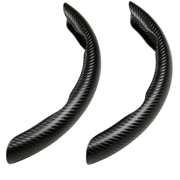 6996-15BK BONFORM クイックカーボン ハンドルカバー（ハンドルグリップ） Sサイズ/Mサイズ兼用（ハンドル直径 36.5-39cm） カラー:ブラック ハンドルグリップタイプ