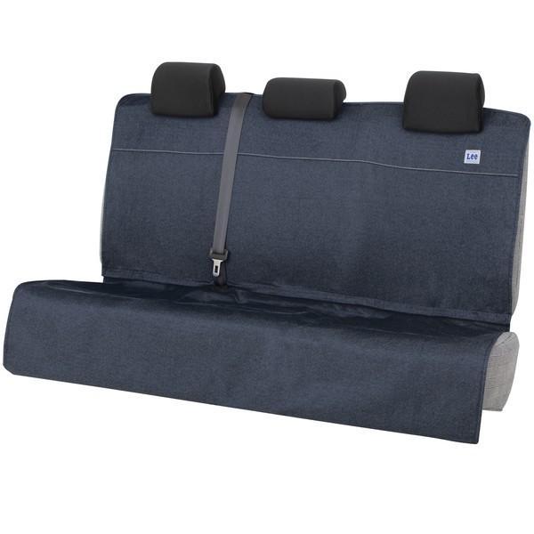 4100-04BL BONFORM シートカバー Leeデニム ラゲージ 後席兼用 125x160cm ブルー