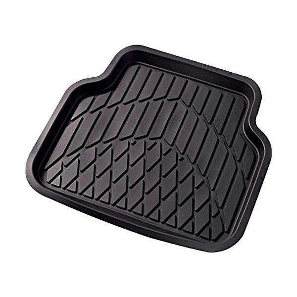 6395-08BK BONFORM カーマット 3Dグランツ 普通車用 リア用1枚入り 防水 丸洗いOK ズレ防止加工 サイズ:50×45cm カラー:ブラック