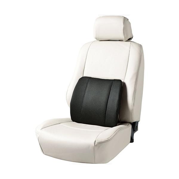 5249-08BK BONFORM サポートクッション 爽快メッシュ 背当て 腰当て 軽普通車用 サイズ:10×36×37cm カラー:ブラック