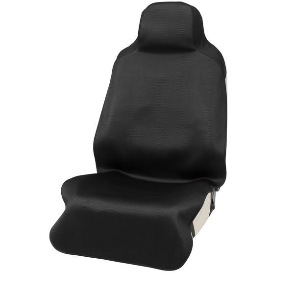 4118-10BK BONFORM シートカバー メッシュネオ 抗菌 防水 フロント用1枚入り カラー:ブラック