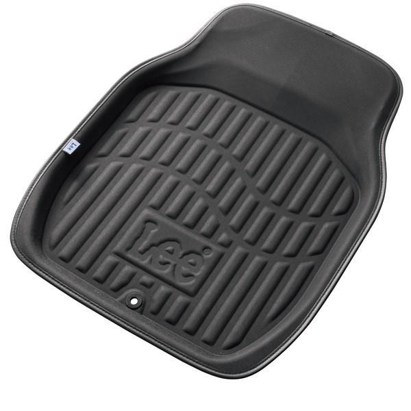 6477-01BK BONFORM バケットマット Leeタフマット 前席1枚 48x62cm ブラック