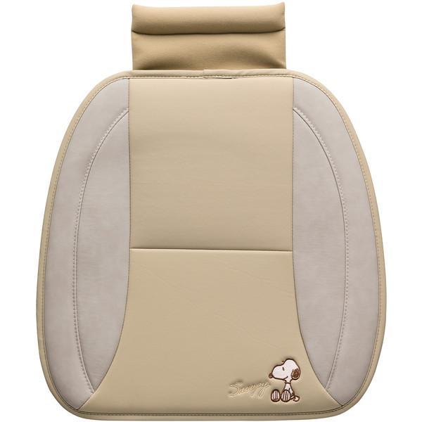 5222-43IV BONFORM クッション スヌーピーエレガンス ヒップ型 サイズ450×450×25mm カラーアイボリー