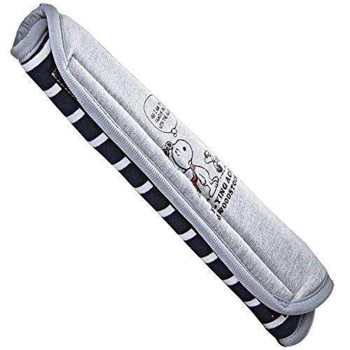 7503-16GR BONFORM シートベルトパッド フライングスヌーピー グレー