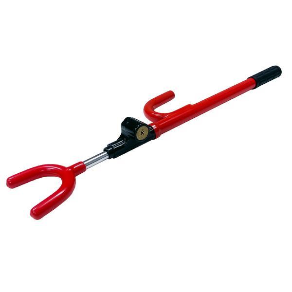 S-13 Meltec クルマ用盗難防止ハンドルロック 用途リレーアタック対策 長さ46cm