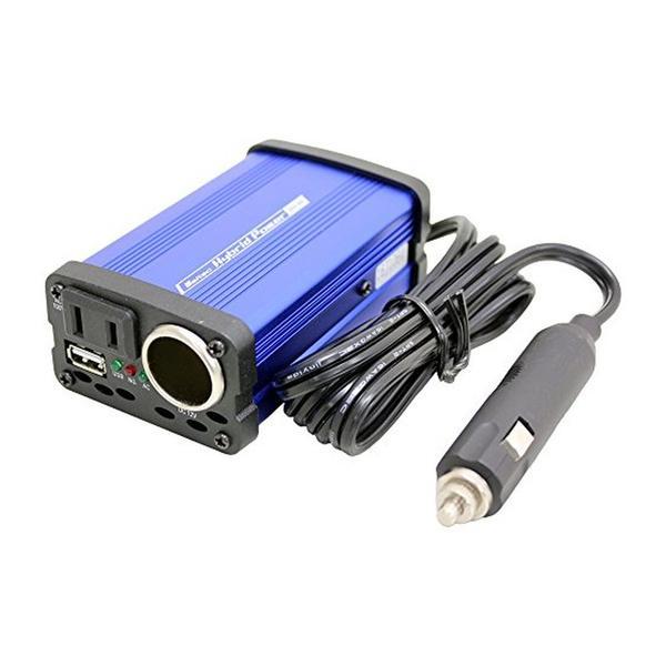 SIV-80 Meltec インバーター USB＆コンセント 静音タイプ DC12V