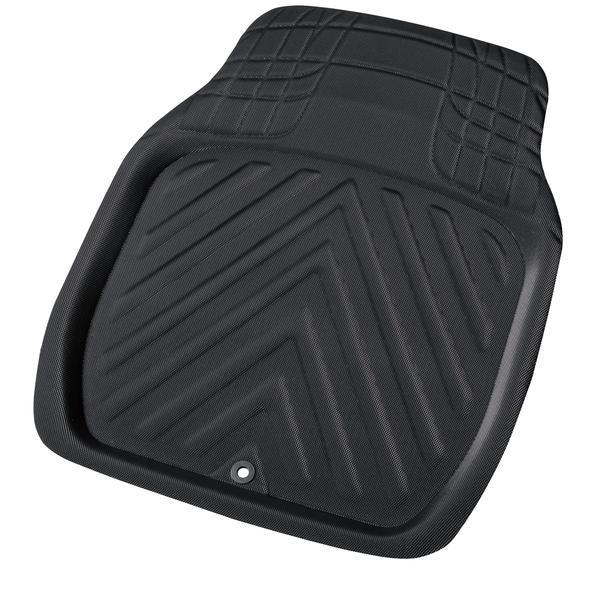 6481-01BK BONFORM バケットマット 3Dフィットシェイプ 前席1枚 48X62cm ブラック