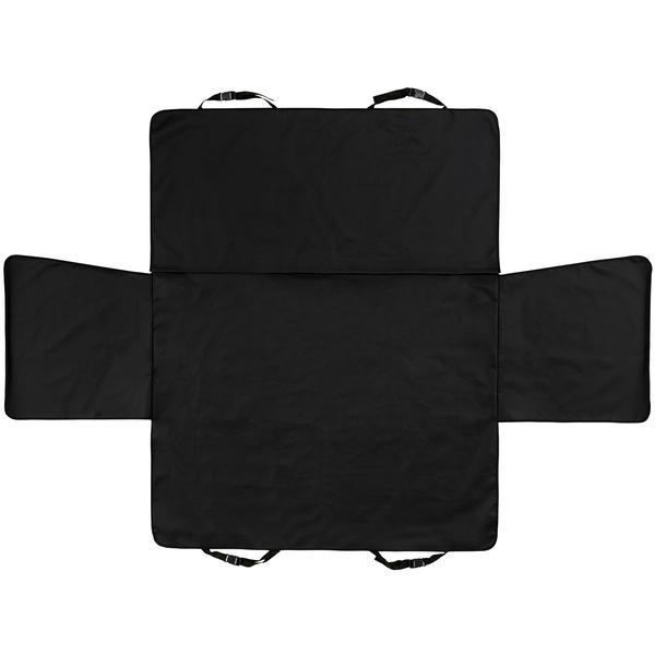 4125-04BK BONFORM シートカバー ファインペット 後席用 160x125cm ブラック
