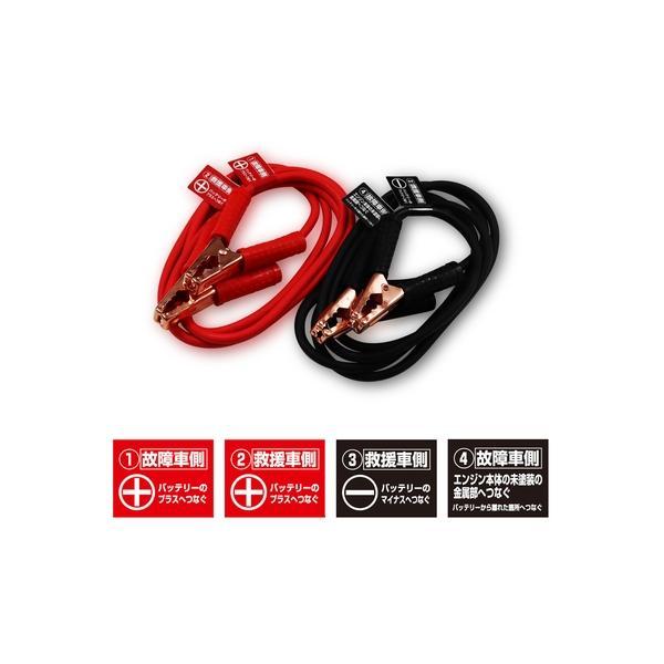 BT-22 Meltec ブースターケーブル 軽自動車〜2tトラック用 DC12V/24V・100A