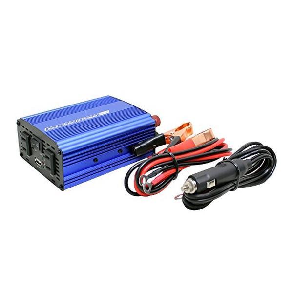 SIV-300 Meltec インバーター USB＆コンセント 静音タイプ DC12V