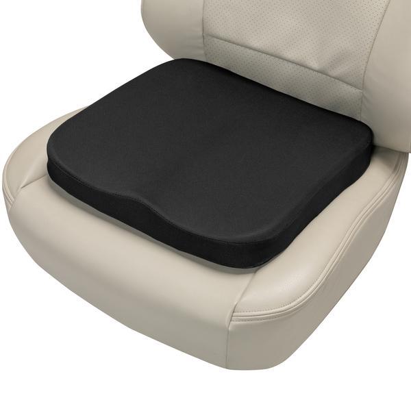 5606-37BK BONFORM サポートクッション フンワリ癒し低反発 立体ヒップ型 40x40cm ブラック