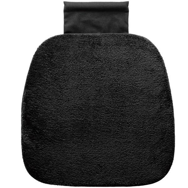 5793-43BK BONFORM クッション 吸湿発熱クッション ヒップ型 吸湿発熱 45x45cm ブラック