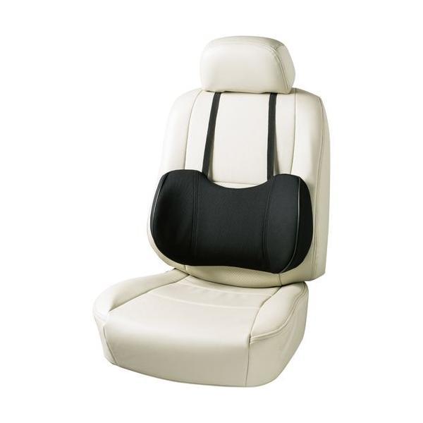 5660-74BK BONFORM シートクッション ドライブマスターE× 軽/普通車用 ロンドラ他 背当てサポート サイズ:28×12×48cm カラー:ブラック