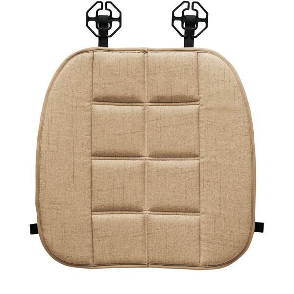 5786-43BE BONFORM クッション 竹炭D× ヒップ型 サイズ:45×45cm カラー:ベージュ