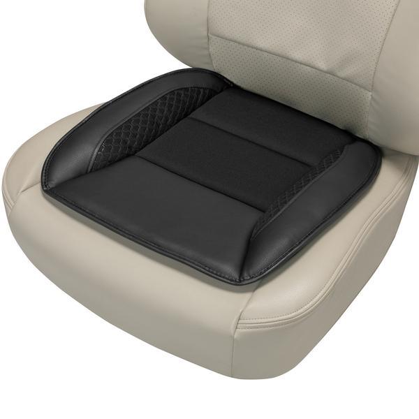 5204-43BK BONFORM クッション サイドサポートレザー ヒップ型 45x45cm ブラック