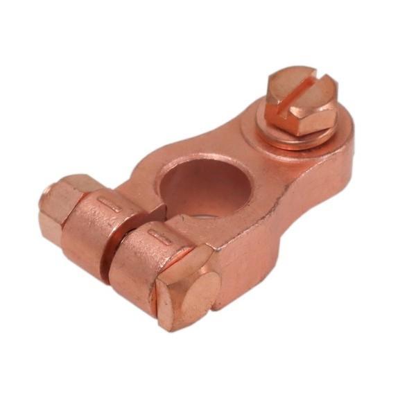 ＃D1-8- Meltec バッテリーターミナル（D端子）マイナス ボルト式 端子穴8mm