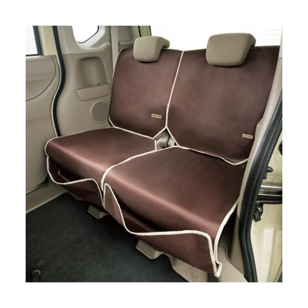 4024-10BR BONFORM シートカバー ハッピードライブ 軽/普通車用 フロント用1枚入り カラー:ブラウン