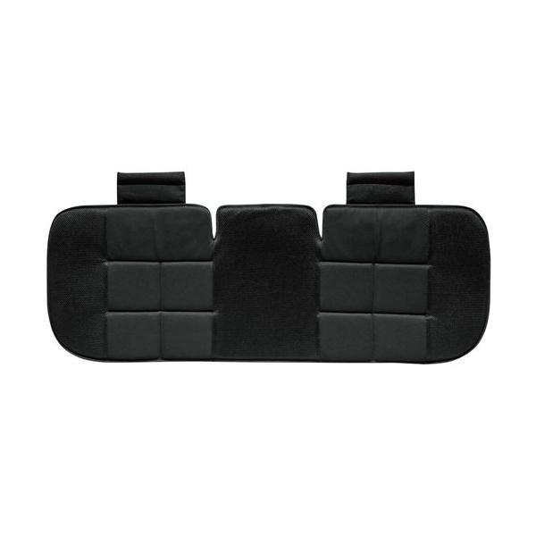 5340-05BK BONFORM シートクッション 竹炭プレーン 普通車用 トリプル ストッパー付き サイズ:45×2.5×125cm カラー:ブラック