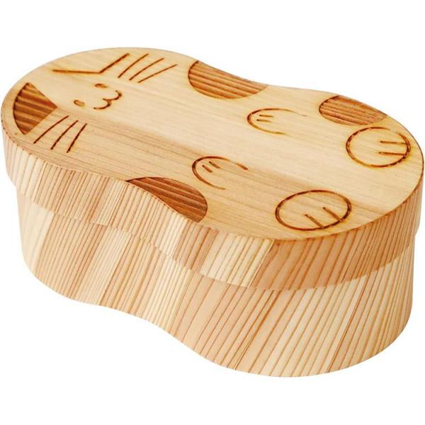 ヤマコー 弁当箱 日本の弁当箱 ブチ ナチュラル 500ml 800384