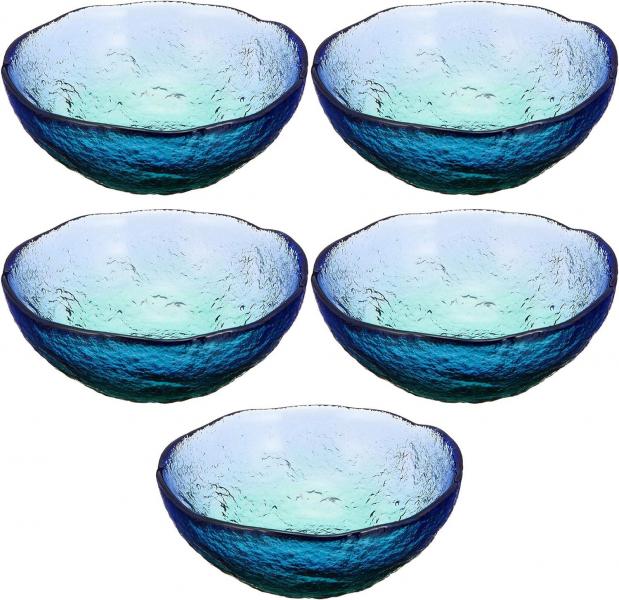 東洋佐々木ガラス WA3303 珊瑚の海 さんごのうみ 小鉢 5個入