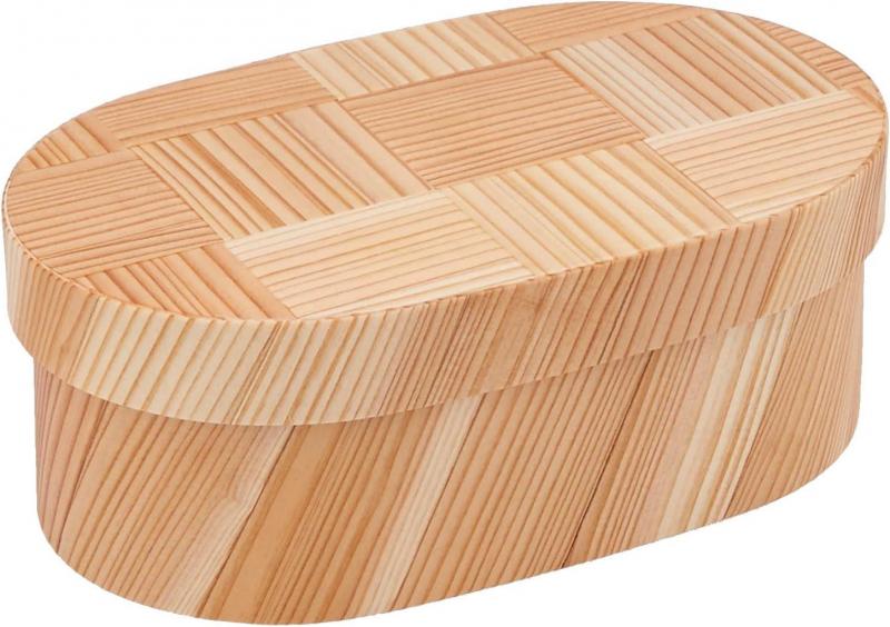 ヤマコー 日本の弁当箱網代 小判