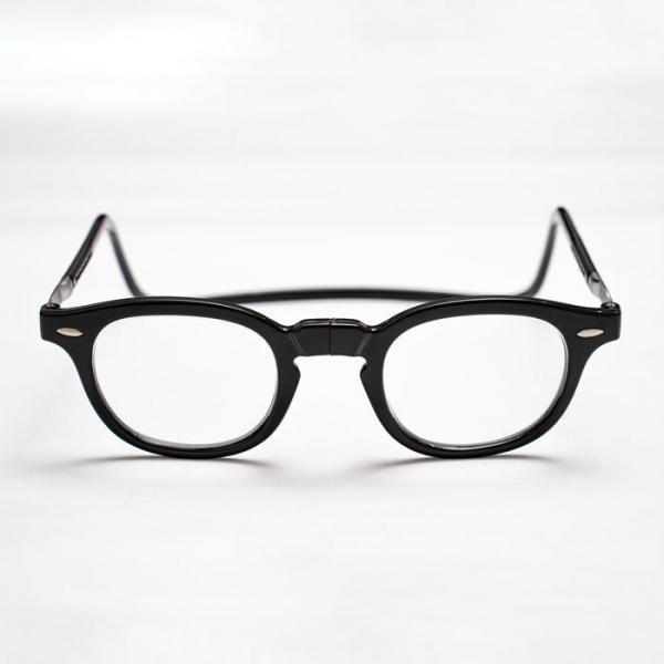 DMM.com [【 ブラック 】【 度数3.00 】Clic Readers Vintage クリック