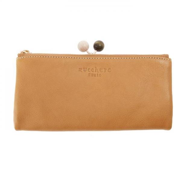 【 キャメル 】zucchero filato ズッケロフィラート 58009 がま口長財布財布 長財布 二つ折り 通販 レディース 新品 がま口 本革 ブランド 使いやすい 大容量 女性物 がま口財布 革 レザー 牛革 おしゃれ シンプル 小銭入れ カードも入る 大人 かわいい 無地 ロゴ ファスナー 小銭入れあり 折財布 がまぐち zucchero filato ズッケロフィラート 35,750円