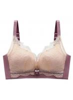 DMM.com [【 ベージュ×ピンク 】【 40/90C 】ブラジャー pmybra1202