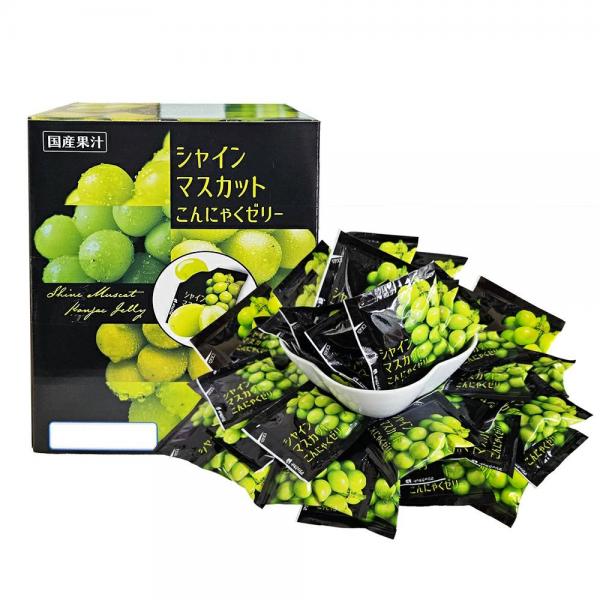 雪国アグリ シャインマスカット こんにゃくゼリー 50個 まとめ買い