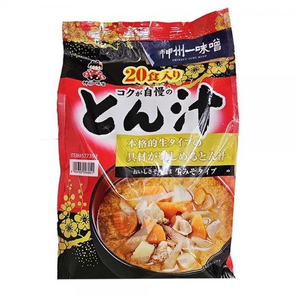  神州一味噌 コクが自慢のとん汁 1パック 20食 まとめ買い