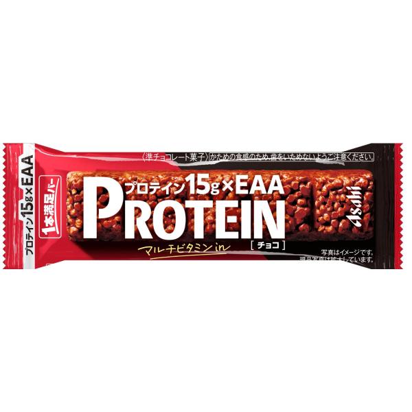 アサヒグループ食品 1本満足バー プロテイン チョコ 39g × 36本 セット まとめ買い 大容量