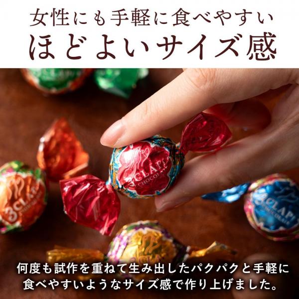 チョコレート チョコ 3CLAP！ CHOCOLATE Happyセット 20個入 （ 全5種類/各4個 ） ［ 送料無料 かわいい スリークラップ チョコレート スイーツ 本格クーベルチュール使用 ］ バレンタイン チョコ バレンタインチョコレート 個包装 子供 2024 かわいい おしゃれ ギフト