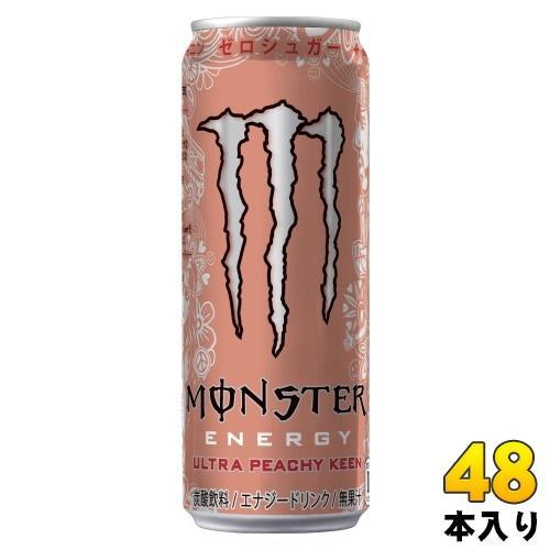 アサヒ モンスターエナジー ウルトラ ピーチーキーン 355ml 缶 48本 （24本入×2 まとめ買い） エナジードリンク 炭酸飲料 ゼロシュガー ゼロカロリー 7,099円