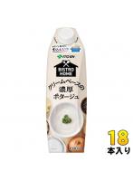 伊藤園 ビストロホーム クリームベースの濃厚ポタージュ 屋根型キャップ 1L 紙パック 18本 (6本入×3 まとめ買い) スープ pottage ぽたーじゅ