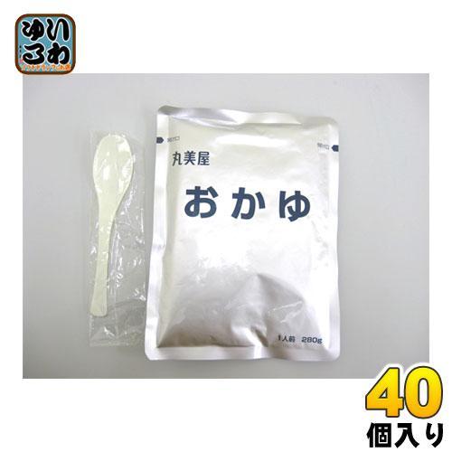 丸美屋 備蓄用 おかゆ（スプーン付き） 280g 40個 （20個入×2 まとめ買い）