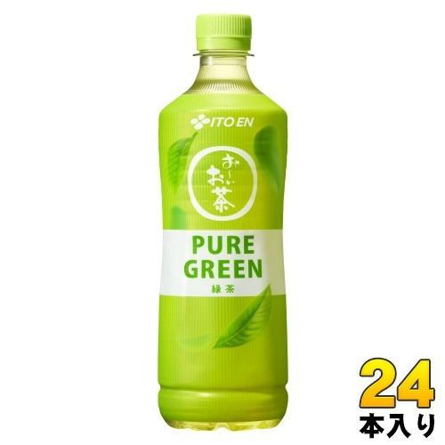 伊藤園 おーいお茶 ピュアグリーン 600ml ペットボトル 24本入 お茶 緑茶飲料 PURE GREEN