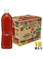 カゴメ トマトジュース 食塩無添加 ラベルレス 720ml ペットボトル 15本入 野菜ジュース 機能性表示食品
