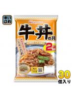 DMM.com [日本ハム どんぶり繁盛 牛丼の具 120g×2袋 30個 （10個入×3