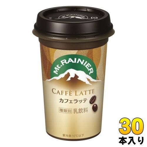 森永乳業 マウントレーニア カフェラッテ 240ml 30本 （10本入×3 まとめ買い） カフェオレ 乳飲料
