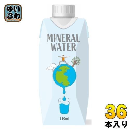 サクラ食品工業 サクラ ミネラルウォーター 330ml 紙パック 36本 （18本入×2 まとめ買い） 飲料水 軟水