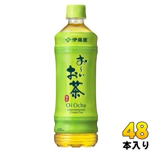 伊藤園 お～いお茶 緑茶 600ml ペットボトル 48本 （24本入×2 まとめ買い） お茶 無香料 無調味
