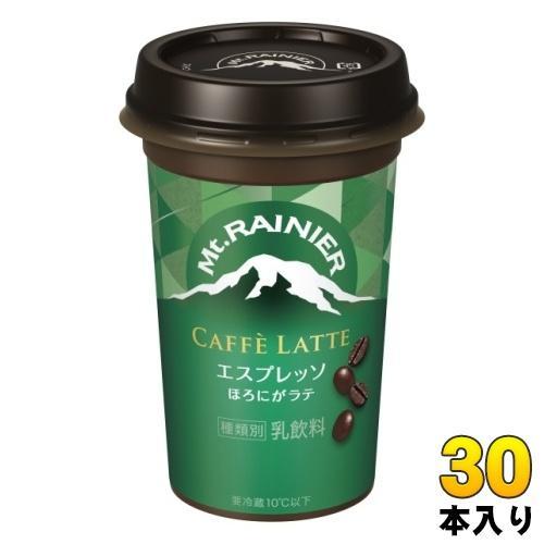 森永乳業 マウントレーニア カフェラッテ エスプレッソ 240ml 30本 （10本入×3 まとめ買い） カフェオレ 乳飲料