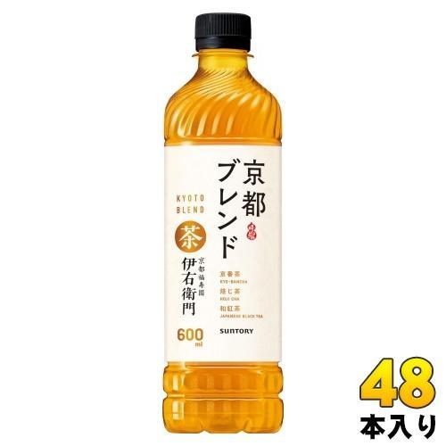 サントリー 緑茶 伊右衛門 京都ブレンド 600ml ペットボトル 48本 （24本入×2 まとめ買い） ブレンド茶 お茶 BLEND