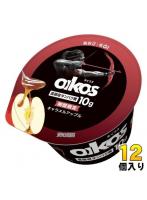 ダノンジャパン ダノン オイコス 高吸収タンパク質 キャラメルアップル ヨーグルト 113g カップ 12個入 プロテイン DANONE oikos 冷蔵 脂肪0 低GI