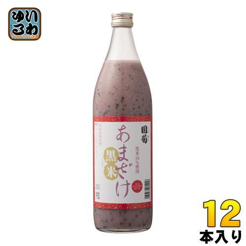 篠崎 国菊 黒米あまざけ 985g 瓶 12本 （6本入×2 まとめ買い） 8,211円