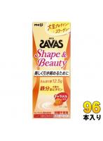 明治 ザバス シェイプ&ビューティー キャラメル風味 200ml 紙パック 96本 (24本入×4 まとめ買い) 乳飲料 常温保存可能品 砂糖不使用 Shape&Beauty