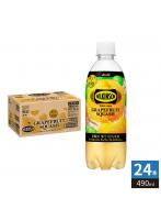 ウィルキンソン タンサン グレフルスカッシュ 490ml ペットボトル 24本入 アサヒ 炭酸飲料 炭酸水 強炭酸 無糖 果汁入り