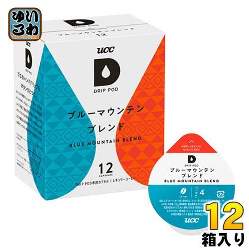 UCC DRIP POD（ドリップポッド） ブルーマウンテンブレンド 7.5g×12杯分 12箱 （6箱入×2 まとめ買い）