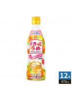 アサヒ クラフトシロップ すきっとうめ 5倍希釈用 470ml プラスチックボトル 12本入 希釈飲料 果汁飲料 南高梅使用