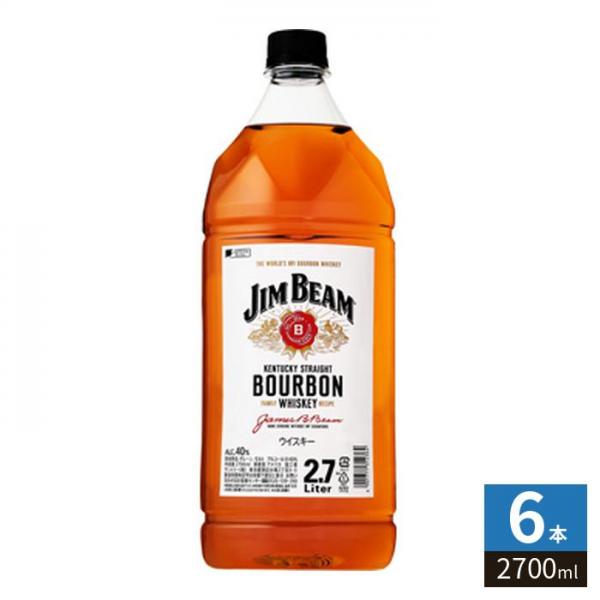 サントリー ジムビーム 2700ml ペットボトル 6本入